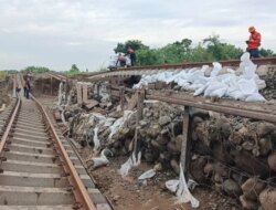 Jalur Kereta Api Grobogan Kembali Pulih, Uji Coba Terus Dilakukan