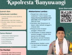 Sambut Bulan Suci Ramadhan 1446 H, Polresta Banyuwangi Gelar Lomba Da’i Cilik – Radar Banyuwangi