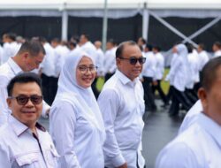 Siap Dilantik Presiden Prabowo, Ipuk-Mujiono Jalani Gladi Bersih
