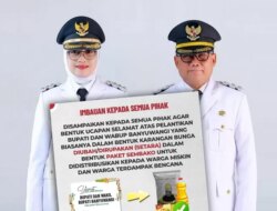 Pj Sekkab Banyuwangi Minta Karangan Bunga untuk Bupati Ipuk Diganti Paket Sembako, Ini Alasannya