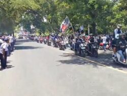 Kirab Persewangi Juara 1 Liga 4 Jatim , Disambut Meriah di Kabupaten Banyuwangi