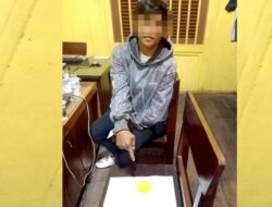 Kepergok Jualan Pil Koplo, Cewek Tomboy Kena Ciduk Polsek Siliragung Banyuwangi