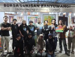 Komunitas Seni SAMASISI Menggelar Bursa Lukisan Banyuwangi (BLB) dengan Tema “Berkah Ramadhan”
