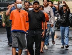 Tiga Pelaku dan Aktor Intelektual Pembacok Warga Cungking Dibekuk Polresta Banyuwangi