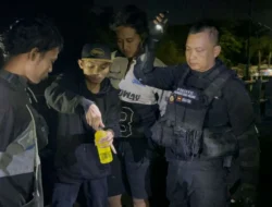 Gelar Operasi Pekat, Polresta Banyuwangi Amankan 69 Orang