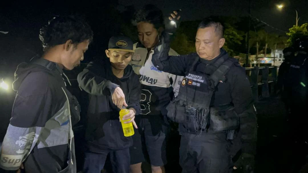 gelar-operasi-pekat,-polresta-banyuwangi-amankan-69-orang