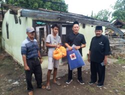 BPBD Banyuwangi Serahkan Bantuan untuk Korban Kebakaran di Bajulmati