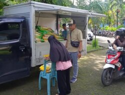 Beras Murah Keliling Sambangi Warga Sempu Banyuwangi, Harga Perkilogram Di Bawah Pasar