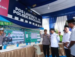 Wabup Mujiono Pantau Pos Kesehatan dan Pengamanan Lebaran Banyuwangi