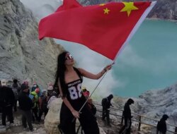Baru 3 Hari Lebaran, Kawah Ijen Dibanjiri 1.360 Wisatawan