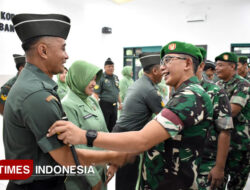 28 Prajurit Kodim 0825 Banyuwangi Naik Pangkat, Dandim: Kinerja Harus Meningkat – TIMES Banyuwangi
