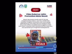 Hoaks Gubernur Khofifah Jual Motor Murah 500 Ribuan di TikTok – TIMES Banyuwangi