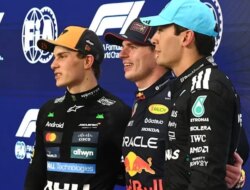Duel Menegangkan di Jeddah, Verstappen Rebut Pole Position dari Piastri dengan Selisih 0,010 Detik