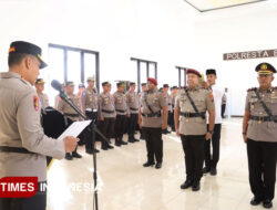 Tongkat Komando Resmi Berpindah, Ini Dua Kasat Baru Polresta Banyuwangi – TIMES Banyuwangi