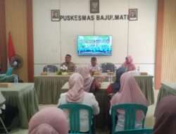 Lintas Sektor Bersinergi, Puskesmas Bajulmati Gelar Lokakarya Mini Triwulan II
