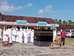 Pelaksanaan Bimbingan Manasik Haji Kabat di Ponpes Darul Latif Ar Rosyid