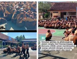 SMPN 2 Rogojampi Peringati Hari Kesiapsiagaan Bencana