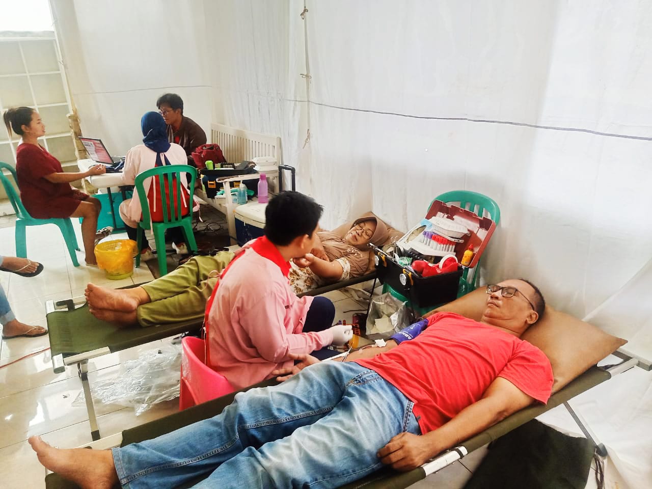 gelar-baksos-donor-darah,-pmi-cabang-banyuwangi-peroleh-21-kantong