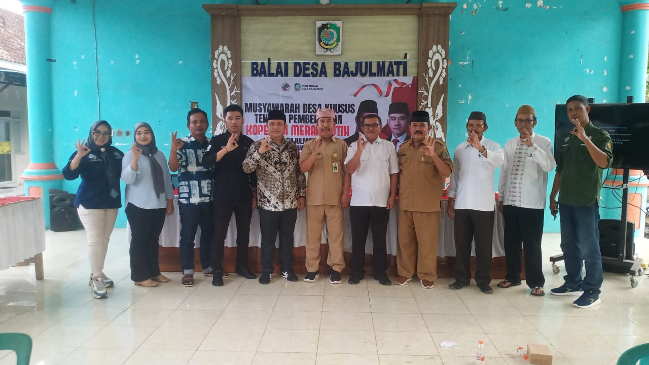 desa-bajulmati-bentuk-koperasi-merah-putih,-warga-antusias-hadiri-musdessus