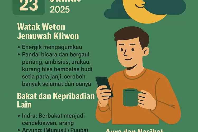 weton-jumat-kliwon-hari-ini:-rezeki-oke,-tapi-jangan-traveling-ke-barat-laut!