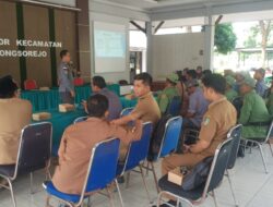 Optimalisasi Trantibum, Kecamatan Wongsorejo Gelar Sosialisasi Aplikasi Simlinmas