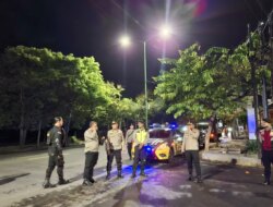 Jaga Harkamtibmas, Polresta Banyuwangi Gelar Patroli Skala Besar