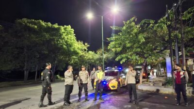 jaga-harkamtibmas,-polresta-banyuwangi-gelar-patroli-skala-besar