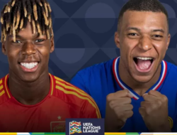 Spanyol vs Prancis Semifinal UEFA Nations League 2025