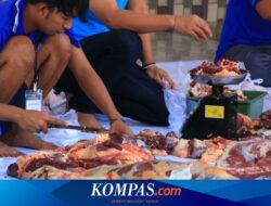 Potong 17 Hewan Kurban, Napi Lapas Banyuwangi Gembira Nyate Bersama