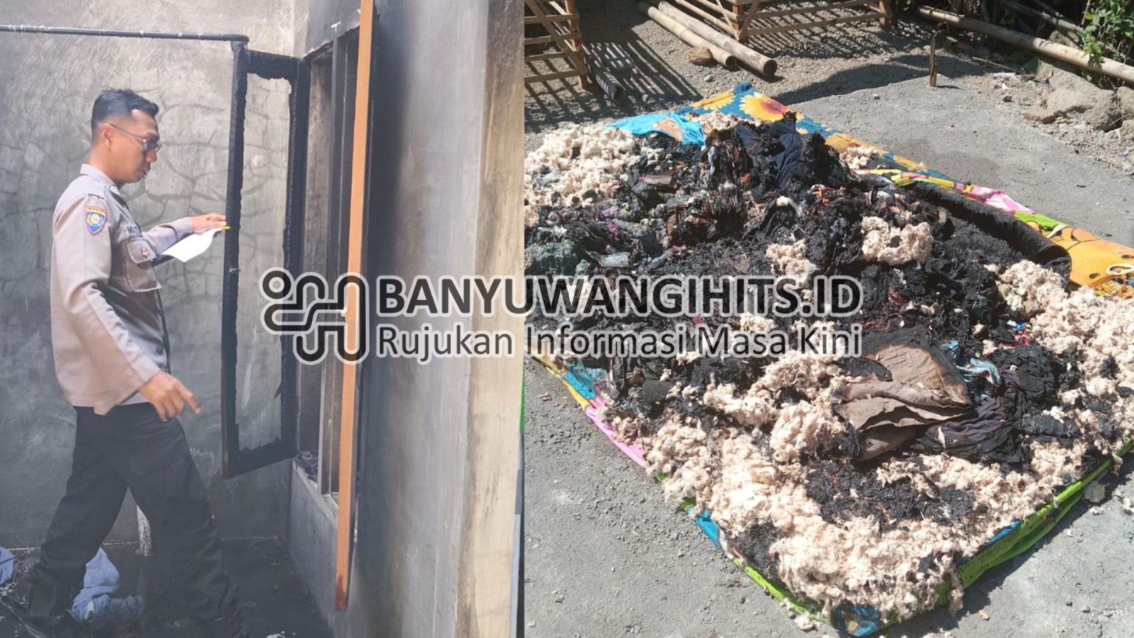 kebakaran-melanda-rumah-warga-di-rogojampi,-diduga-akibat-konsleting-listrik