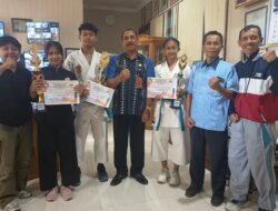 Keisya Karindra, Rasya Albani, Celine Ganda dan Farach Ryandra Sukses Antarkan Smagi Taruna Bangsa Menjadi Juara Umum di O2SN SMA/SMK Se Banyuwangi