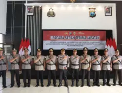 Sejumlah Kapolsek di Jajaran Polresta Banyuwangi Dimutasi