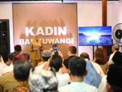 Resmikan Kantor Baru, Kadin Banyuwangi Langsung Gelar Muskab