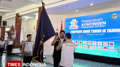 lepas-157-atlet-porprov-jatim,-wabup-pacitan-optimistis-borong-medali-–-times-banyuwangi