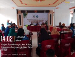 Camat Rogojampi dan Kabat Dukung Trophy Wistara Diraih Banyuwangi Sebagai Kabupaten Sehat