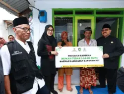 Tahun 2025, Program Bedah Rumah Kolaborasi Pemkab Banyuwangi-Baznaz Telah Bangun 125 Rumah