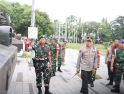 Ribuan Personel Gabungan Siap Amankan Kunjungan Wapres Gibran Rakabuming Raka di Banyuwangi
