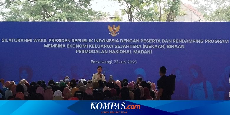 pembiayaan-pnm-mekaar-di-banyuwangi-capai-rp-3,4-triliun,-ini-kata-wapres-gibran