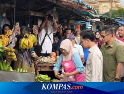 Gibran Cek Pasar Rogojampi, Pedagang Keluhkan Pasar Sepi dan Harga Tinggi
