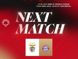 Battle for Group C Supremacy! Prediksi Benfica vs FC Bayern München: Duel Penentu Juara Grup C