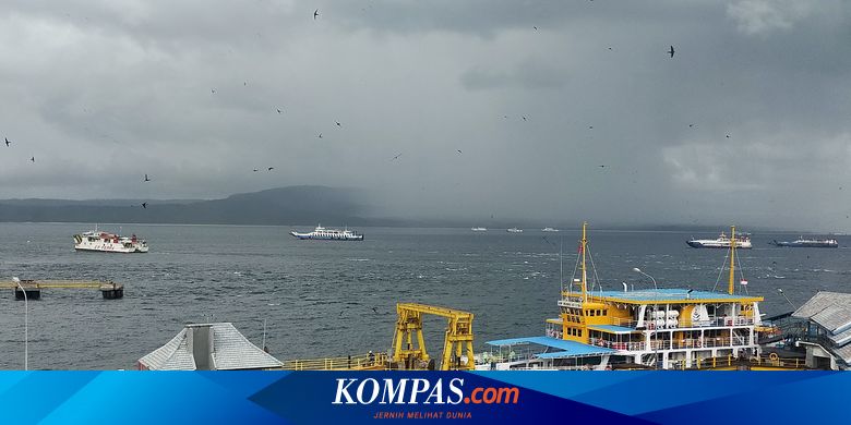 penyeberangan-ketapang-gilimanuk-tersendat-gelombang-tinggi,-penumpang-antre-hingga-4-jam