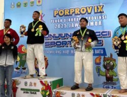 Nio Alfarezqi Gondol Perunggu, Kontingen Judo Banyuwangi Sumbang 6 Medali di Porprov IX 2025