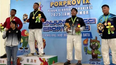 nio-alfarezqi-gondol-perunggu,-kontingen-judo-banyuwangi-sumbang-6-medali-di-porprov-ix-2025