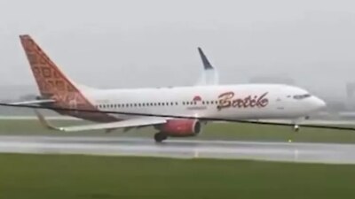 ngeri!-batik-air-mendarat-miring-di-soetta,-cuaca-buruk-diduga-jadi-penyebab