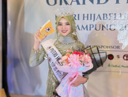 Kisah Mahasiswi Informatika Raih Mahkota Putri Hijabfluencer Lampung 2025 – TIMES Banyuwangi