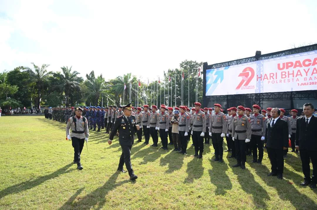 hut-bhayangkara-ke-79,-polresta-banyuwangi-tegaskan-komitmen-lebih-optimal-layani-masyarakat