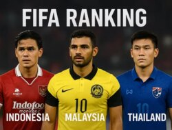 Ranking FIFA Indonesia ke Berapa? Malaysia Minggir, Thailand Terancam!