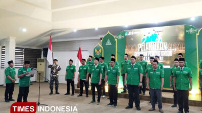 pengurus-baru-dilantik,-gp-ansor-kota-kediri-bertekad-jadi-penggerak-perubahan-–-times-banyuwangi