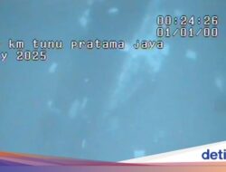 Objek Diduga Bangkai Kapal KMP Tunu Pratama Terekam Kamera di Kedalaman 49 M
