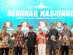 Seminar Nasional UMKM Go Export: Digital Drive, Global Thrive Dorong UMKM Naik Kelas Lewat Digitalisasi dan Akselerasi Ekspor